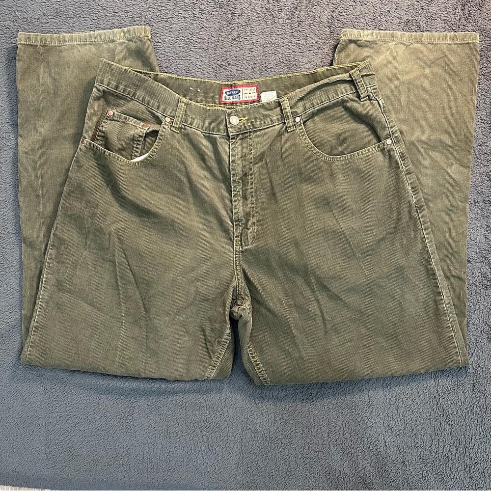 Vintage Old Navy corduroy khaki oversized jeans